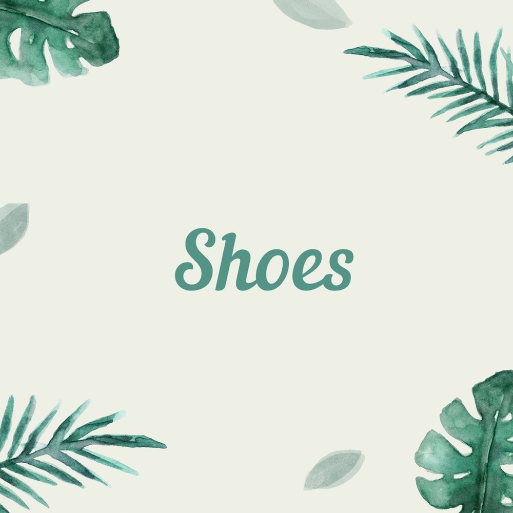 Shoes below